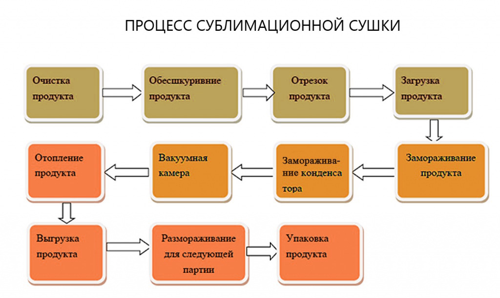 Сублимационная сушка пищевой продукции от компании «Полимернагрев»