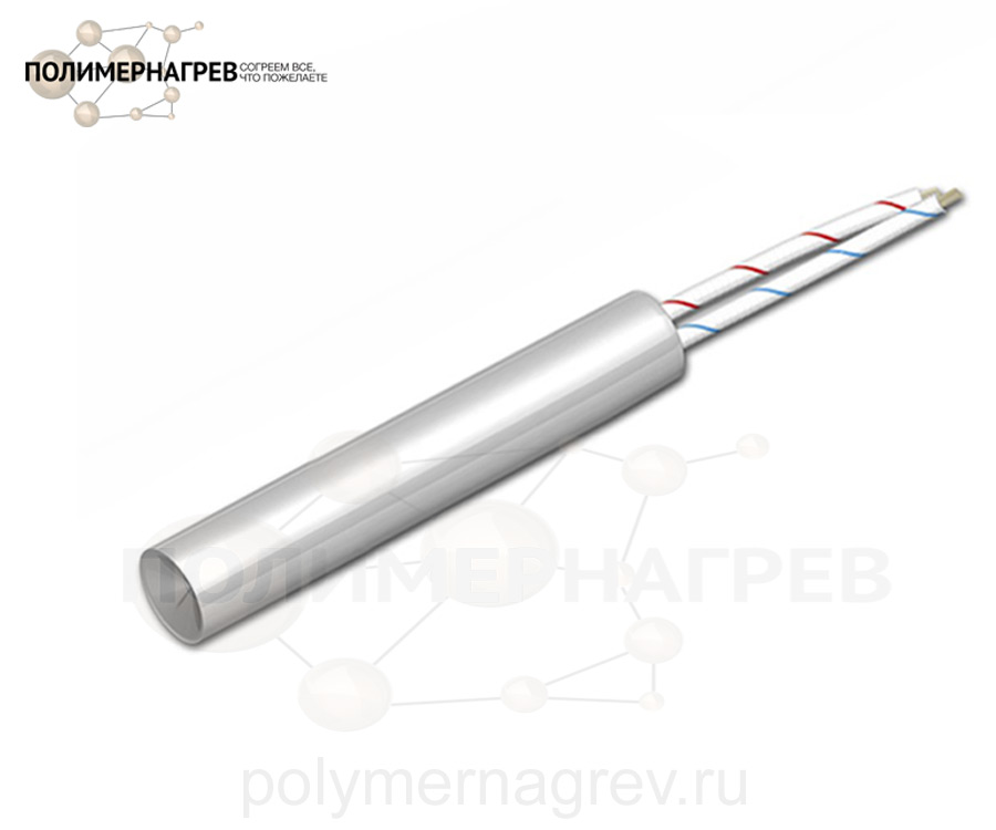 Патронный ТЭНП ∅ 10 мм 200 Вт, 160 Вт 220v 50 мм фото Полимернагрев