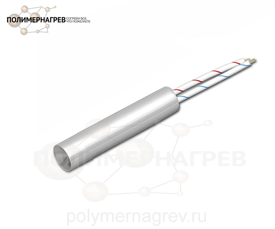 ТЭН пальчиковый 10 мм ∅, длина 40 мм, 220v фото Полимернагрев
