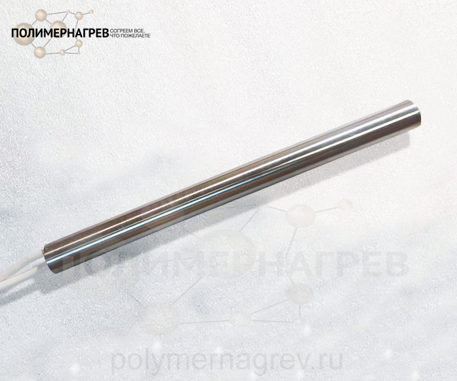 Патронный ТЭН нагреватель ᴓ 16 мм, L= 150 мм, 1 кВт, 220 В фото Полимернагрев