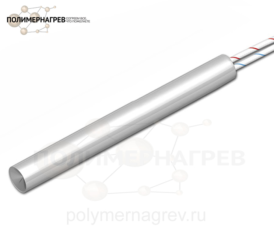 Пальчиковый электронагреватель ЭНП ∅ 10 мм 200 Вт, 250 Вт 220v 80 мм фото Полимернагрев