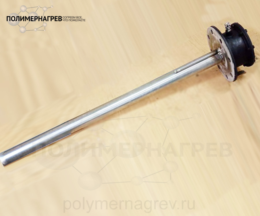 Врезной ТЭН для нефтепродуктов из нержавейки от производителя Полимернагрев фото