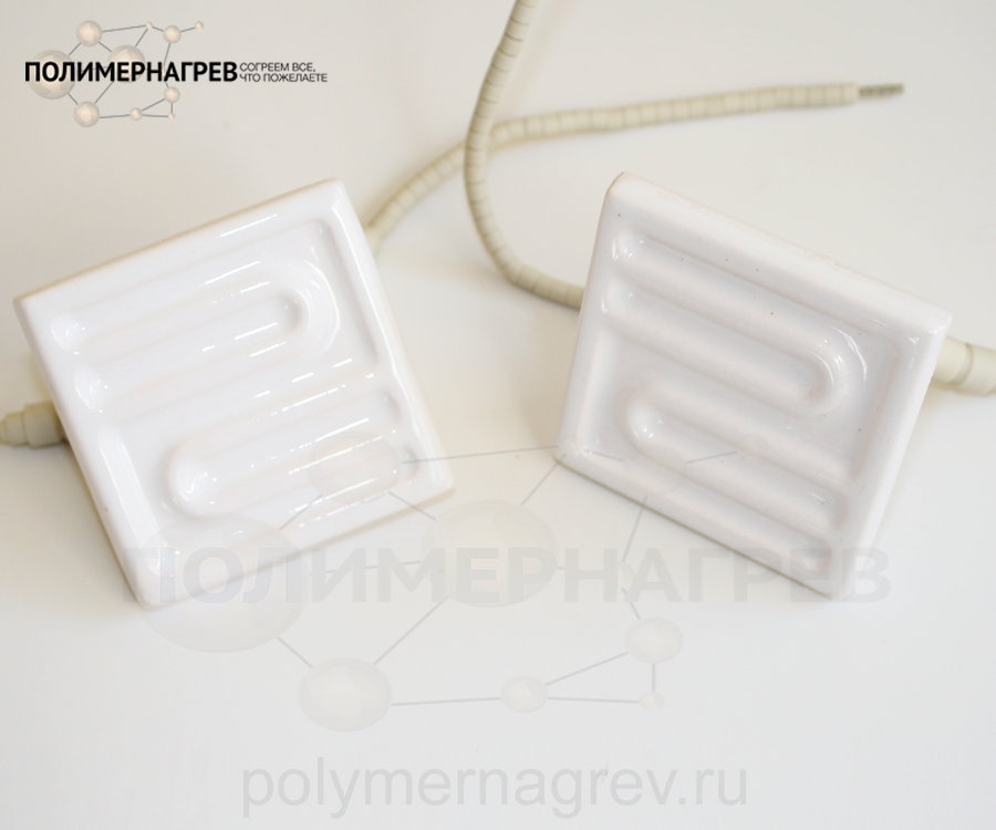 Керамические ик излучатели с плоской поверхностью ECP фото 2 Полимернагрев